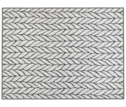 Outdoor-Wendeteppich »Knitted Joy«, grau, ca. 160 x 220 cm