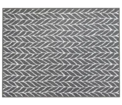 Outdoor-Wendeteppich »Knitted Joy«, grau, ca. 160 x 220 cm