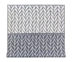 Outdoor-Wendeteppich »Knitted Joy«, grau, ca. 120 x 160 cm