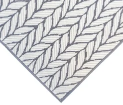 Outdoor-Wendeteppich »Knitted Joy«, grau, ca. 120 x 160 cm