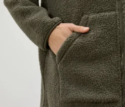 Oversized Teddy-Mantel