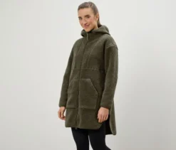 Oversized Teddy-Mantel