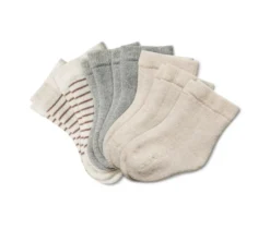 7 Paar Baby-Frottier-Socken