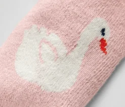 7 Paar Baby-Socken, Schwan