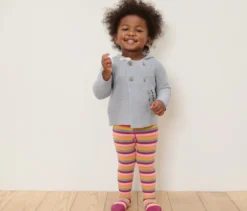3 Paar Baby-Strumpfhosen, rosa