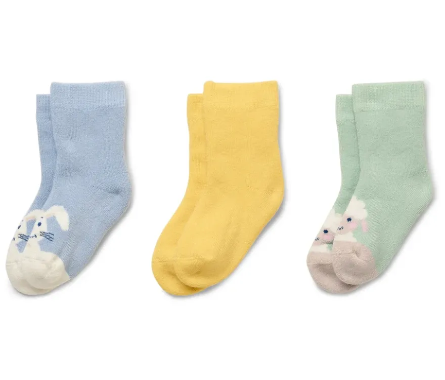 3 Paar Frottier-Babysocken