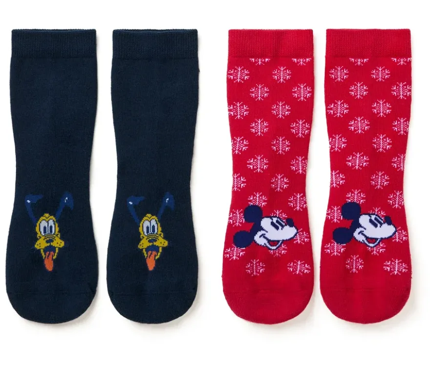 2 Paar Kinder-Antirutsch-Socken »Mickey and Friends«