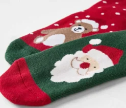2 Paar Kinder-Antirutsch-Socken