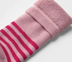 2 Paar Kinder-Gummistiefel-Socken, geblümt
