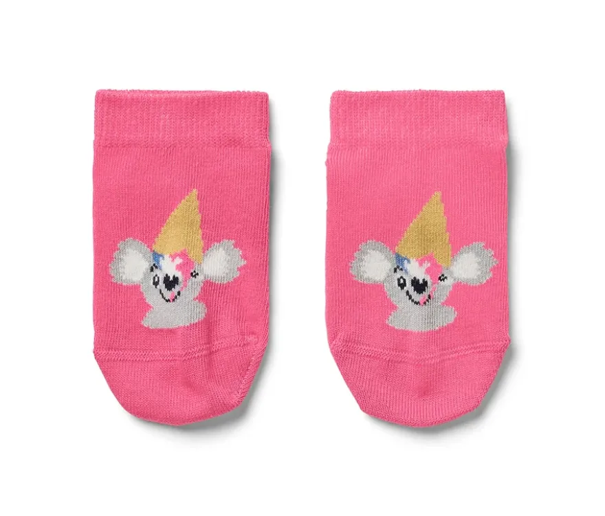 3 Paar Kinder-Sneakersocken, Eis
