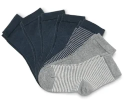 7 Paar Kinder-Socken, blau