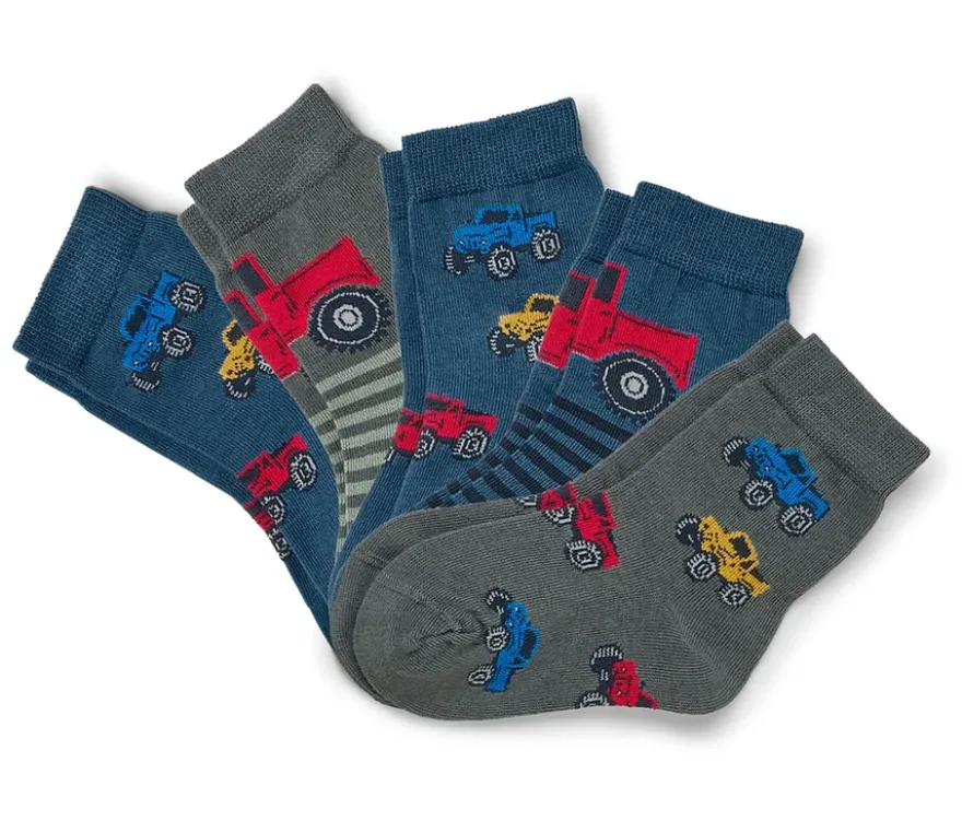 5 Paar Kinder-Socken, Trucks