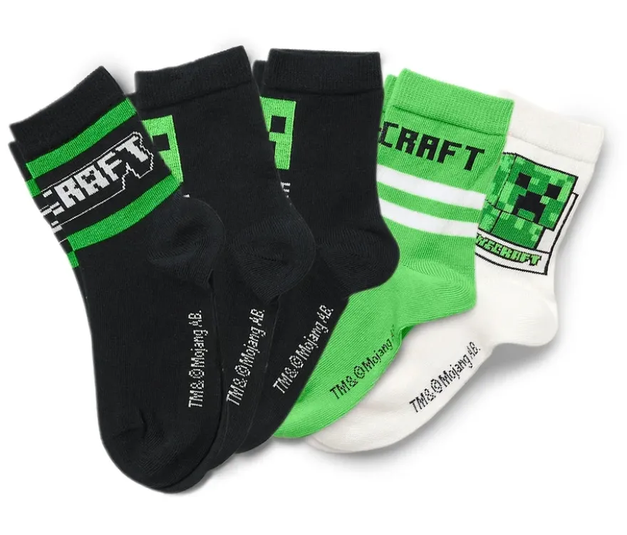 5 Paar MINECRAFT Kinder-Socken