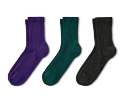 3 Paar Ripp-Socken