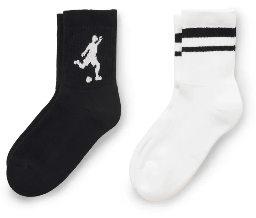 2 Paar Tennissocken »Fußball«