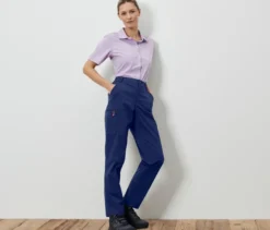 Packbare Outdoorhose, dunkelblau