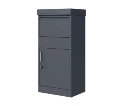 Paketbox mit Blumenkasten