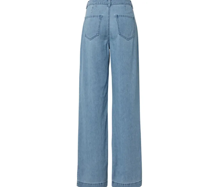 Palazzo Jeans – Fit »Neni«, light blue