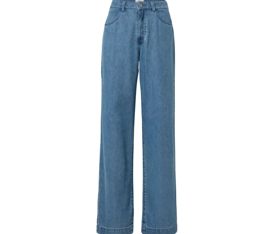 Palazzo Jeans – Fit »Neni«, mid blue