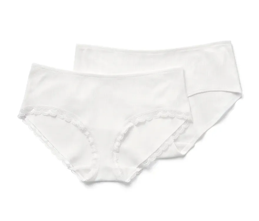 2 Pantys aus Rippe
