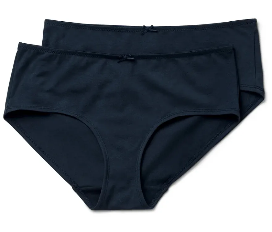 2 Pantys, dunkelblau