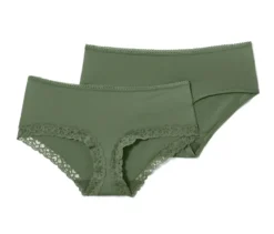 2 Pantys, olivgrün