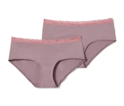 2 Pantys, roséfarben