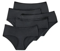 5 Pantys, schwarz