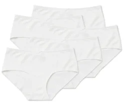 5 Pantys, weiß
