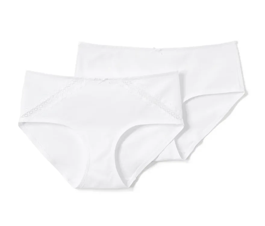2 Pantys, weiß