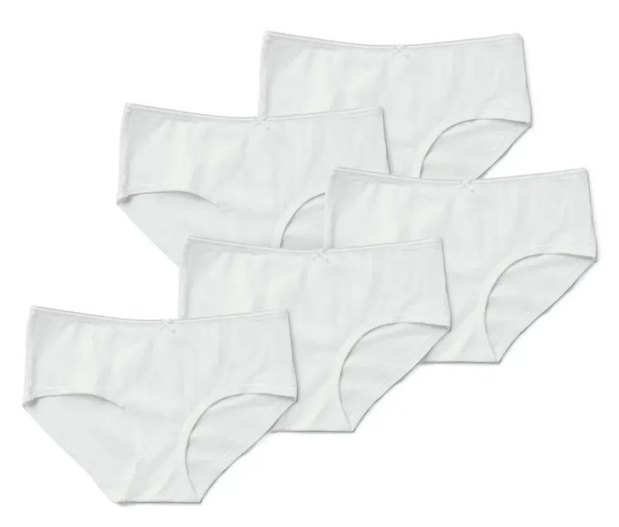 5 Pantys, weiß