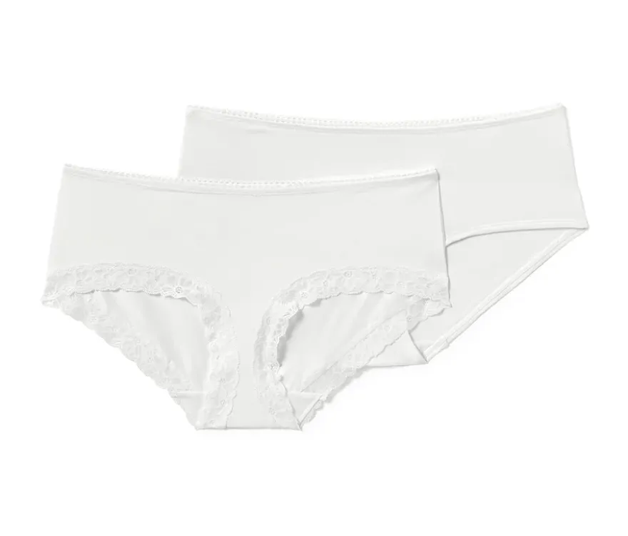 2 Pantys, weiß