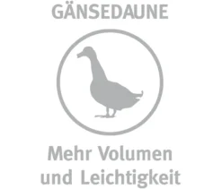Paradies Ganzjahres-Daunendecke »Hoheluft«, Übergröße
