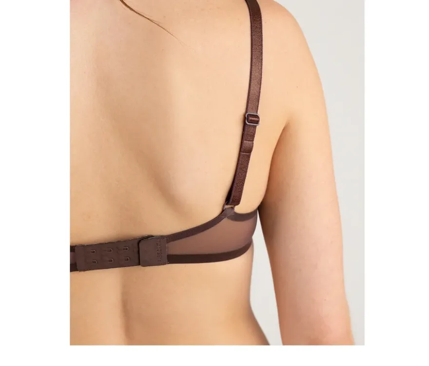 Passionata Spacer-BH »Bianca«, dark chocolate