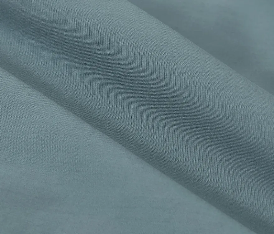 Perkal-Bettwäsche, blau, Normalgröße