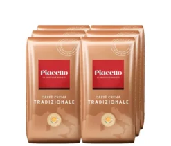 Piacetto Tradizionale Caffè Crema - 6x 1 kg Ganze Bohne