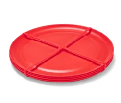 4 Picknickteller