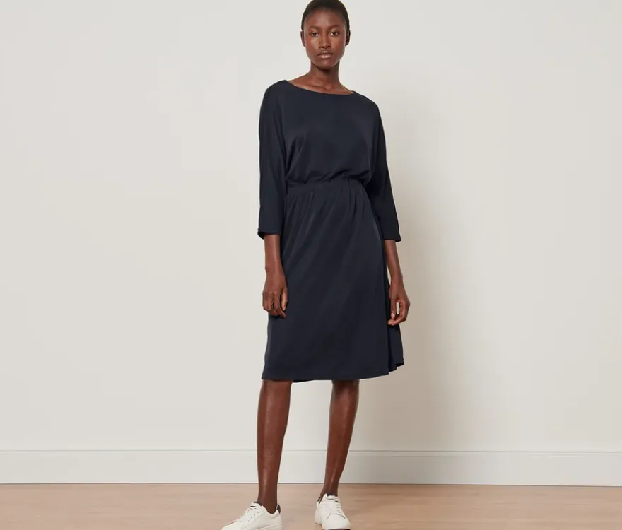 Piqué-Jerseykleid