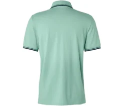 Piqué-Poloshirt, aqua