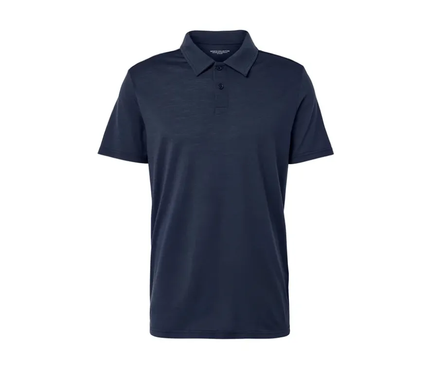 Poloshirt, blau