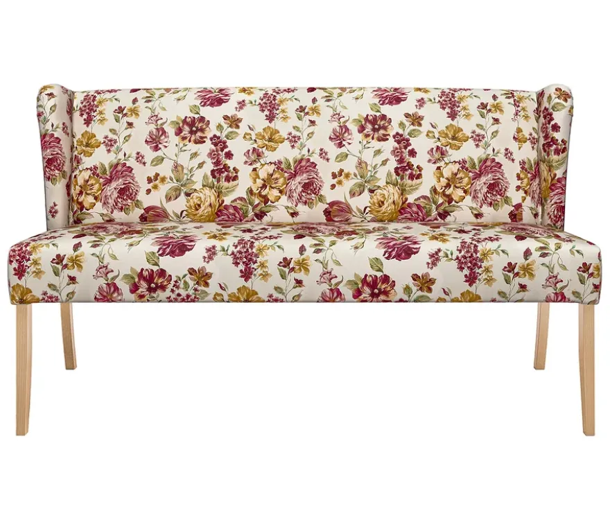 Polsterbank »Hendrick«, floral beige