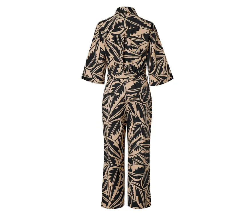 Popeline-Overall, Alloverprint