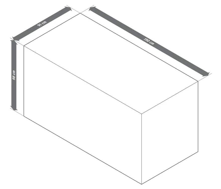 Premium-Abdeckhaube für große Lounge-Sofas