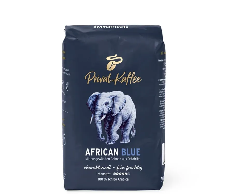 Privat Kaffee African Blue - 500 g Ganze Bohne
