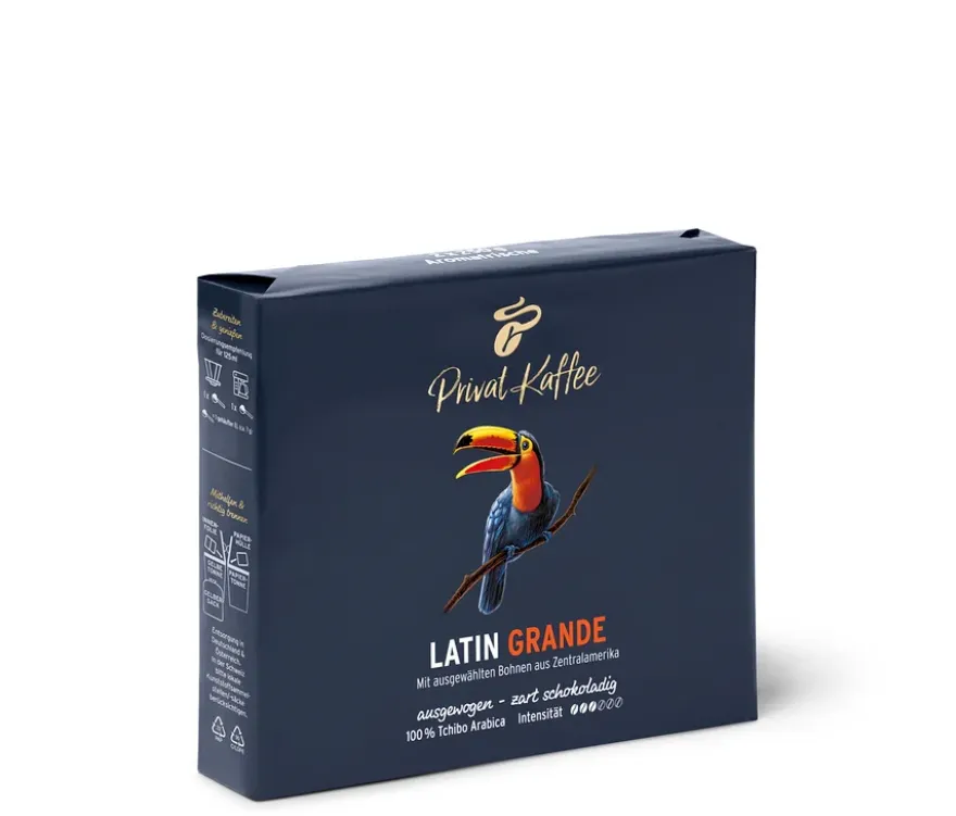Privat Kaffee Latin Grande - 9 x 500 g Gemahlen