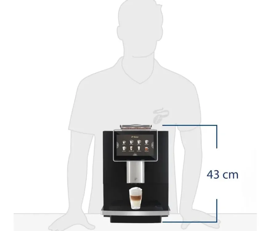 Profi-Kaffeevollautomat »Tchibo Office« inkl. Wasserfilter, grau