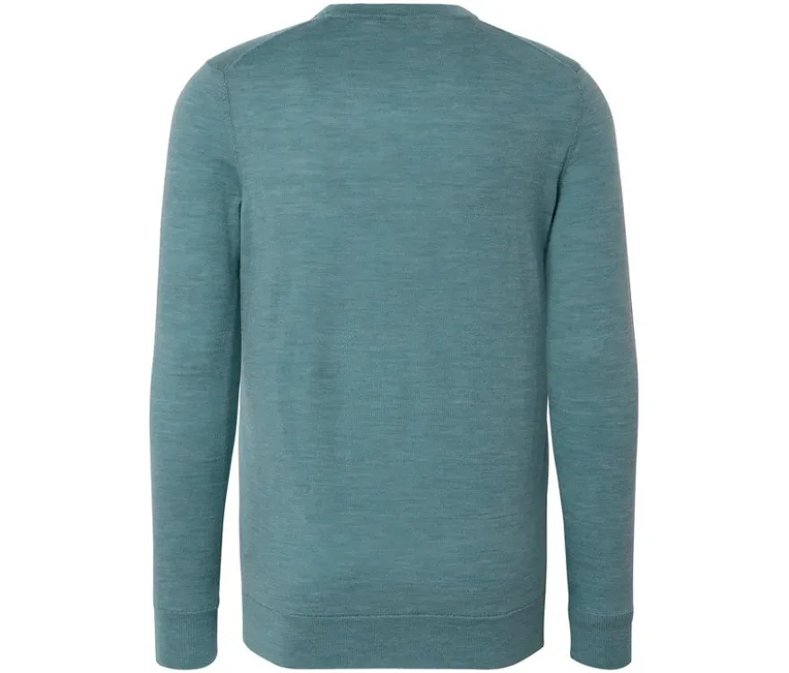 Pullover, hellblau meliert