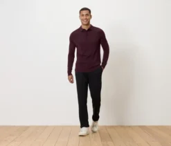 Pullover mit Polokragen