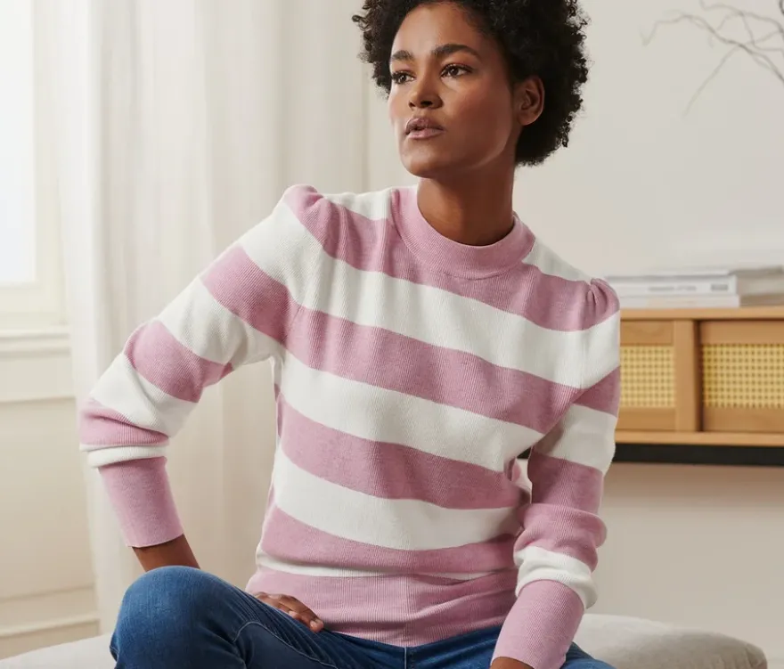 Pullover mit Puffärmeln