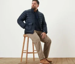 Pullover mit V-Ausschnitt, navy